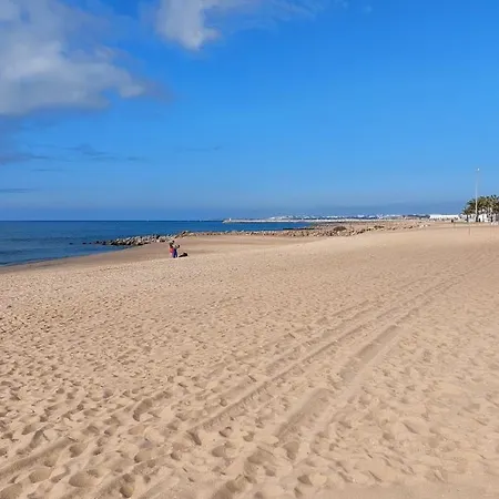 Apartamento Meerblick Quarteira Esterno foto