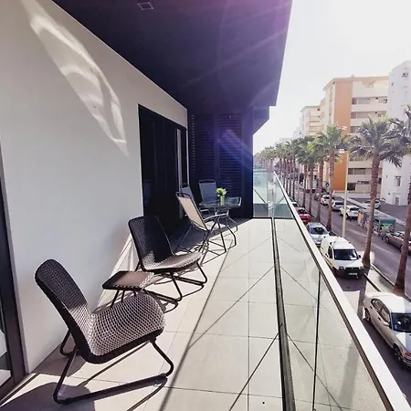 Apartamento Meerblick Quarteira Esterno foto